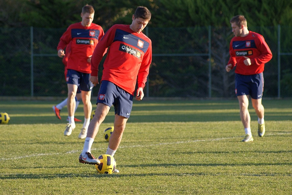 Trening reprezentacji Polski w Portugalii