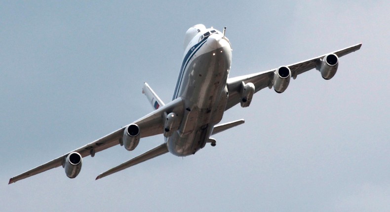 The new plane is expected to replace Russia's current fleet of Il-80 'Doomsday' planes
