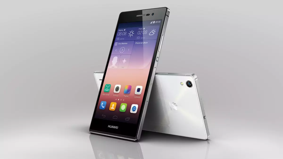 Huawei Ascend P7 - smartfon, w którym można się zakochać