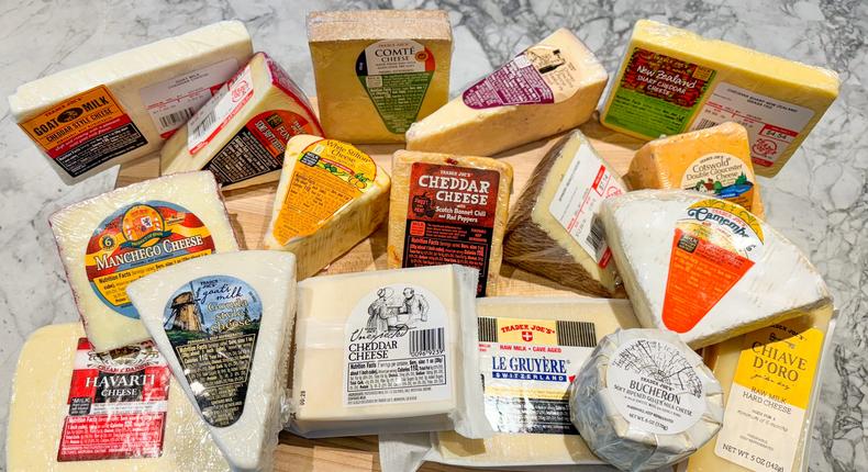 I tasted and ranked 17 cheeses from Trader Joe's.Ted Berg