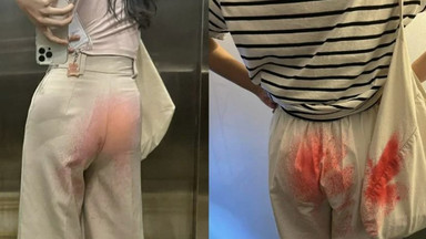 Zboczeniec w Bangkoku atakuje kobiety w białych spodniach
