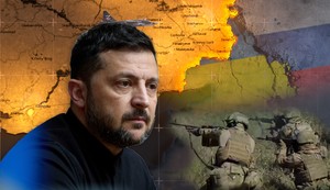 Volodimir Zelenski  i ukrajinska vojska