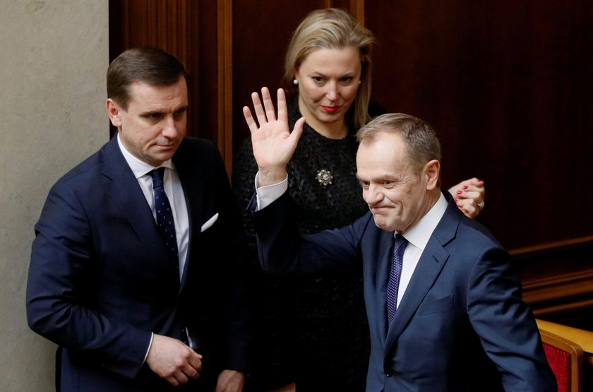 Tusk przyjechał do Kijowa i zadziwił Ukraińców