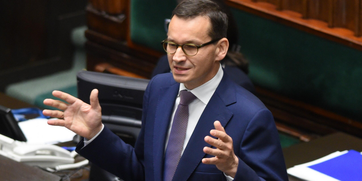 Premier Mateusz Morawiecki