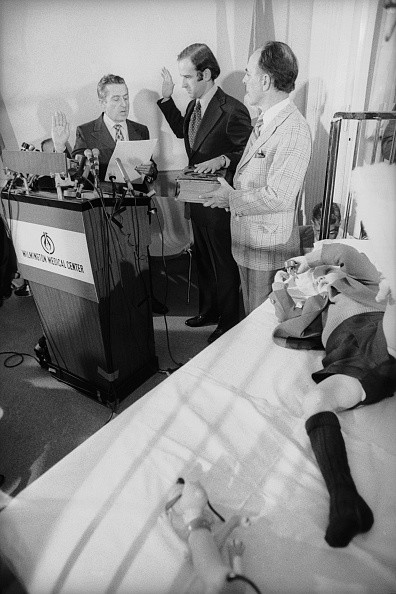 1973 r. - Joe Biden zostaje zaprzysiężony na senatora ze stanu Delaware