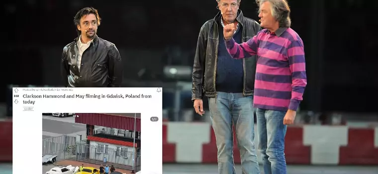 Clarkson, Hammond i May widziani w Gdańsku. Będzie polski odcinek show? [Wideo]