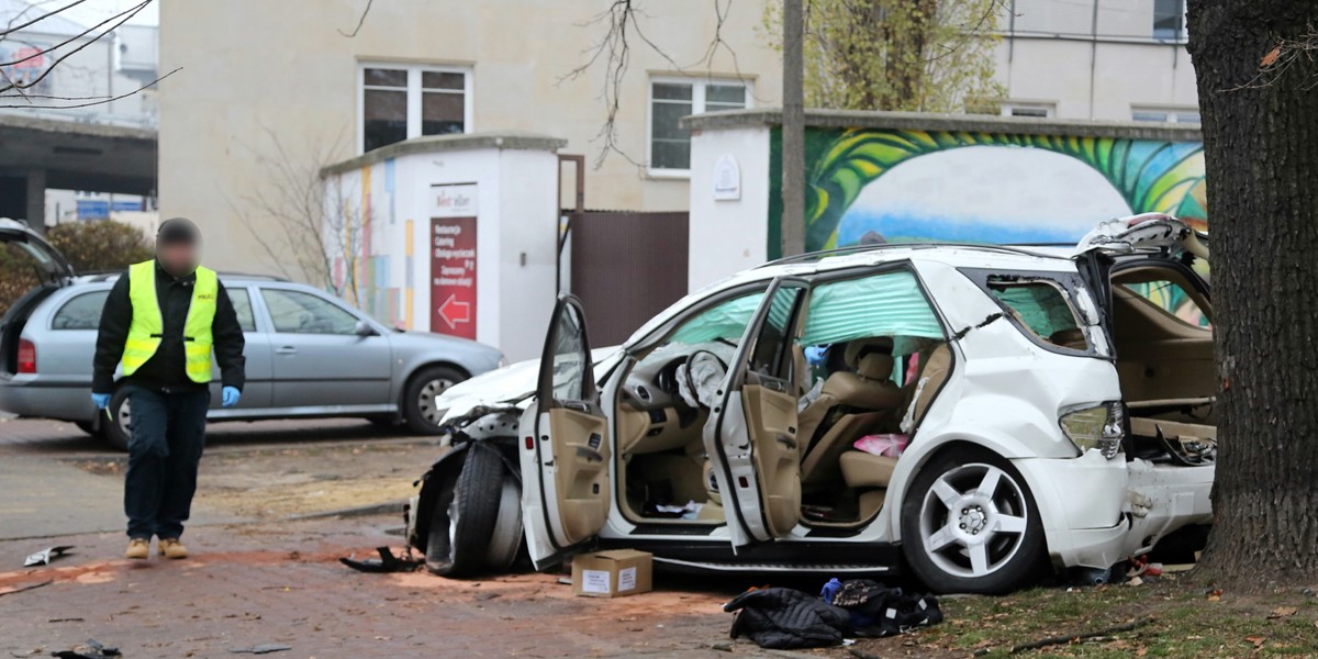 Tragiczny wypadek na Myśliwieckiej