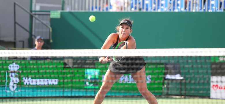 Falkowska i Piter w finale debla turnieju WTA w Warszawie