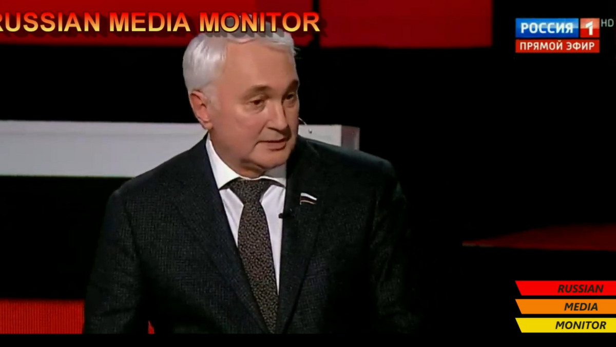 Rosyjska propaganda w telewizji. "Polska powinna poddać się Putinowi"
