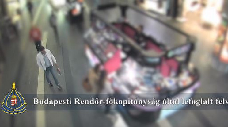 A férfi különös ismertetőjele a videón látható