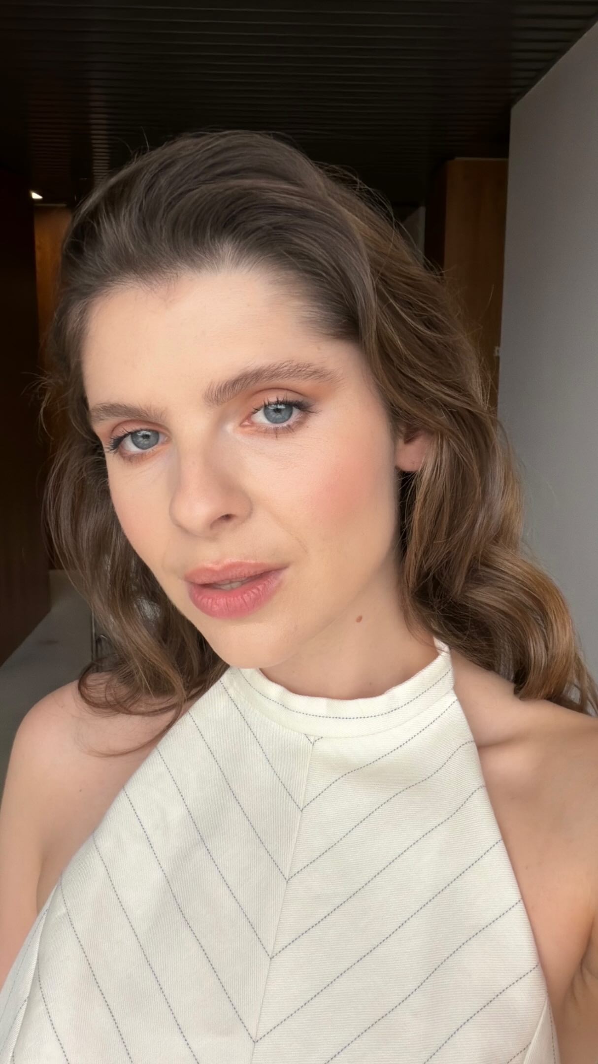 Influencerka Ema Müller na Medzinárodnom filmovom festivale (MFF) v Karlových Varoch.