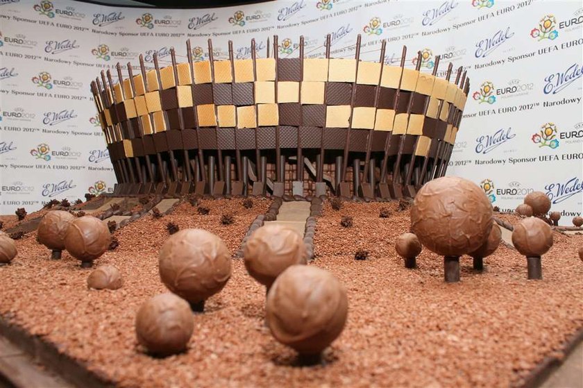 Stadion Narodowy z czekolady