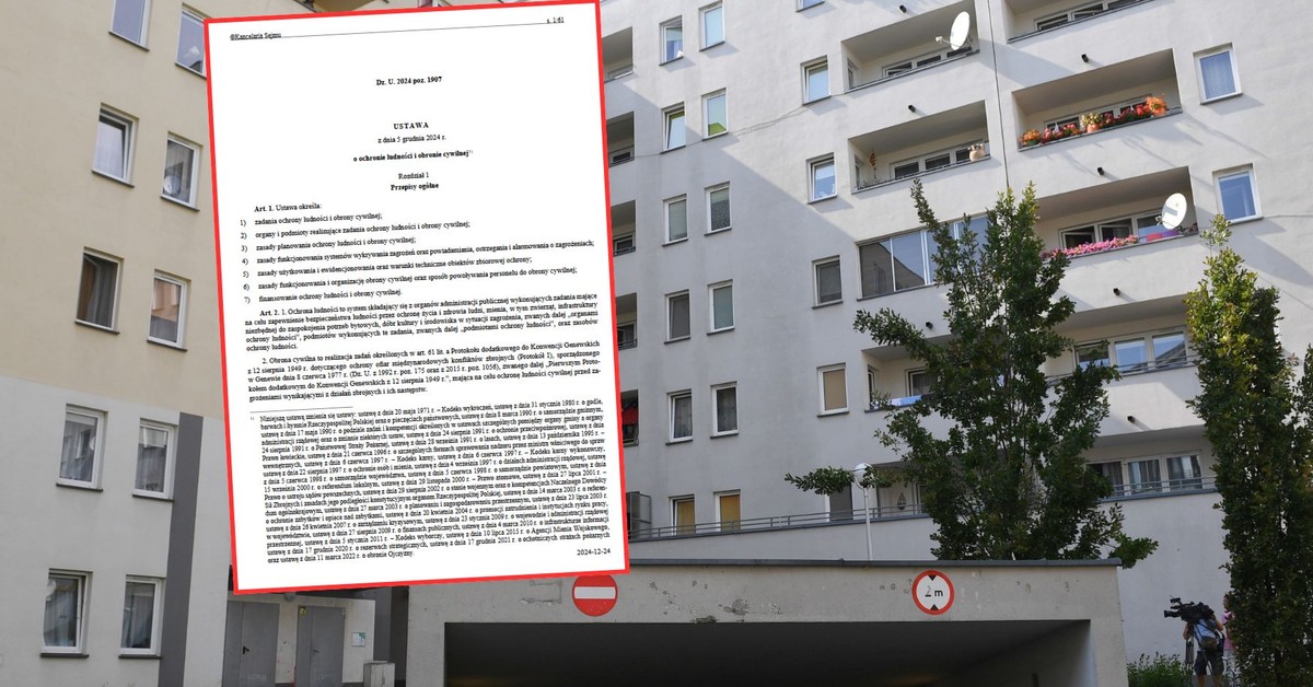 Schrony obowiązkowe w każdym budynku od 1 stycznia 2026 roku. Nowe prawo uderzy w Polaków. To już przesądzone