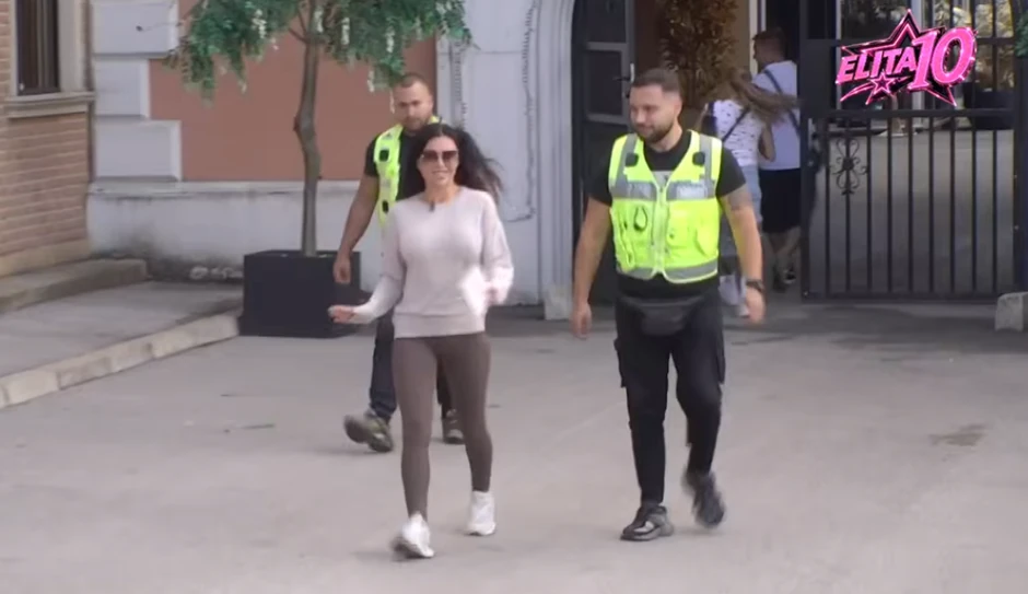 Stanija Dobrojević ušla u Elitu 10: U pratnji obezbeđenja došla na imanje