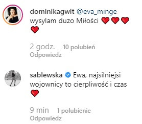 Dominika Gwit i Maja Sablewska na Instagramie