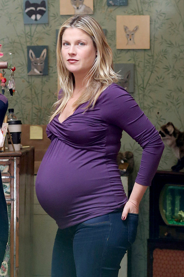 Ali Larter w zaawansowanej ciąży