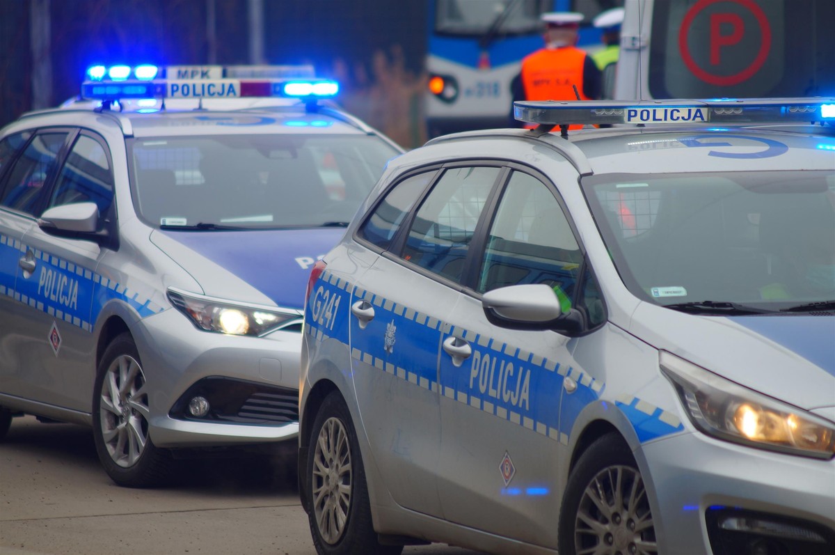 Tragiczny wypadek na drodze pod Oławą. Nie żyje mężczyzna pracujący przy wycince drzew