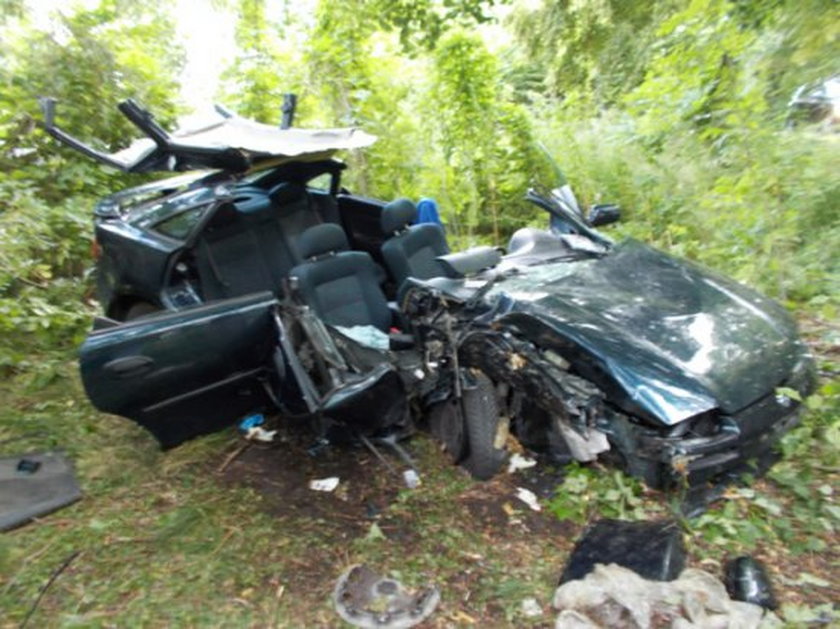 Trzy osoby ranne po wypadku auta w Koninie