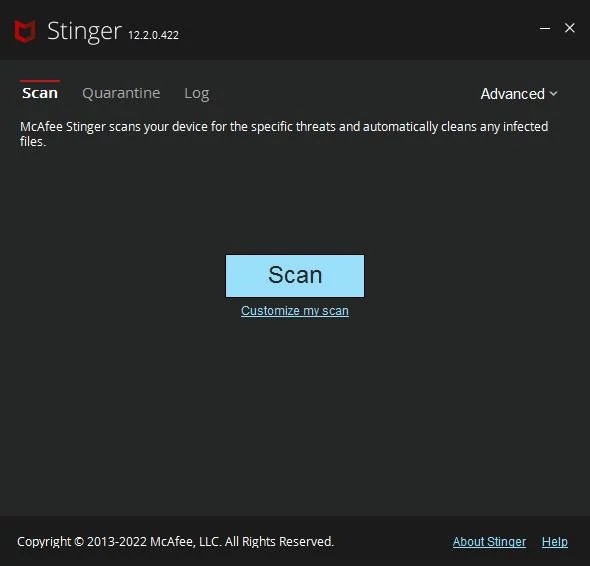 McAfee Labs Stinger