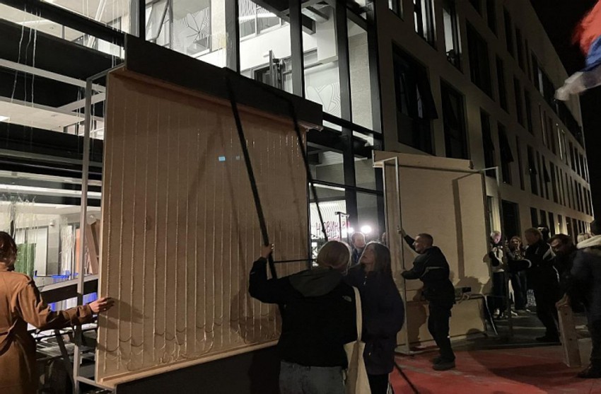 Blokada  RTV Novi Sad