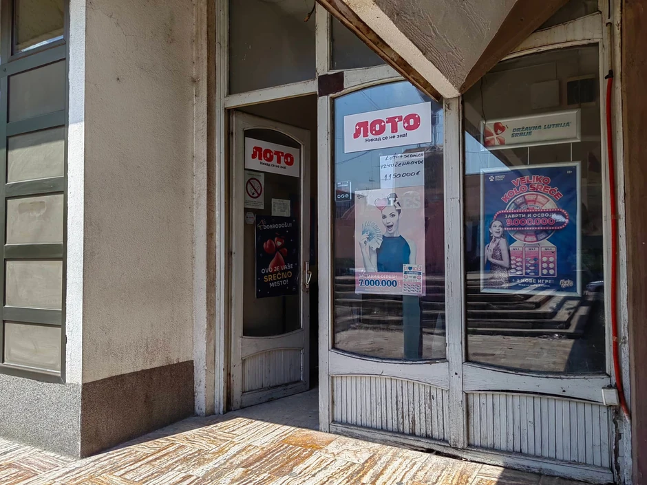 Mesto u Vranju gde je uplaćen dobitni listić