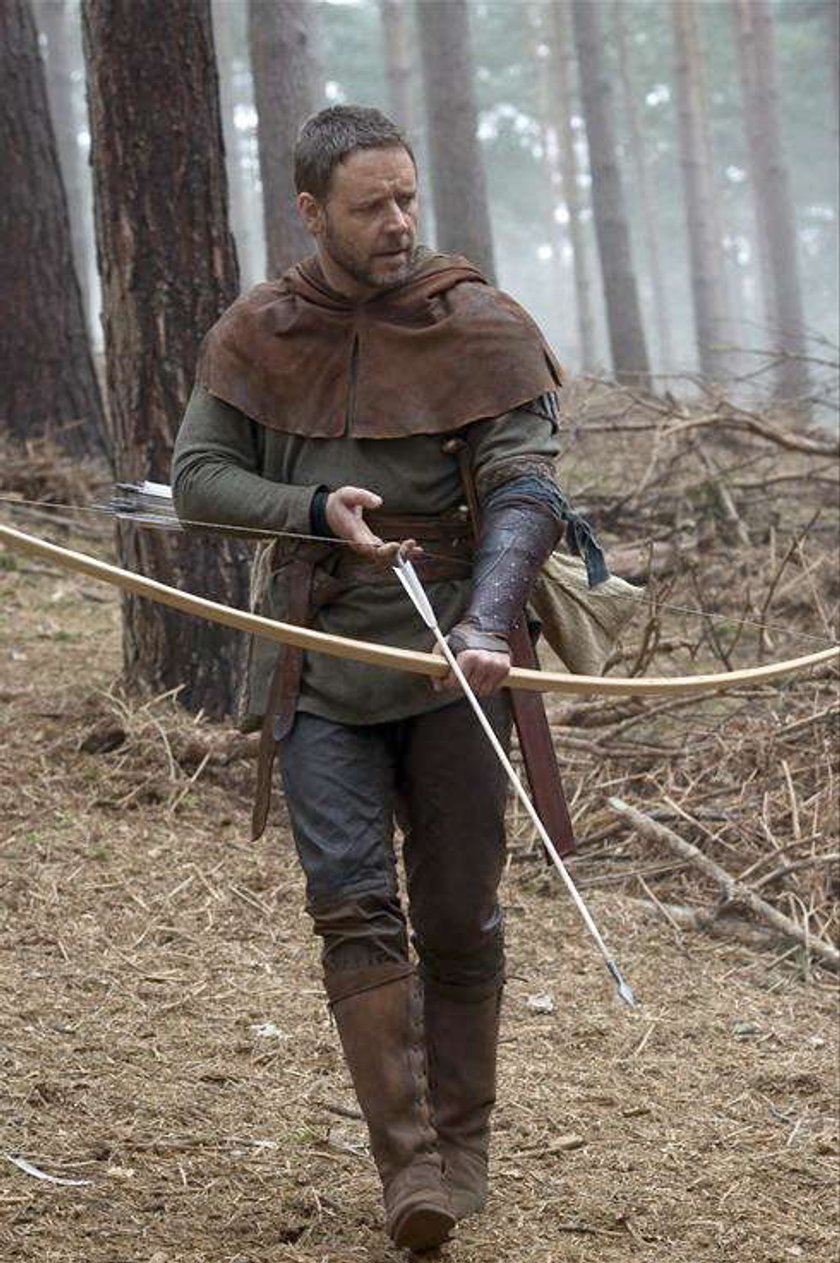 Crowe jako Robin Hood