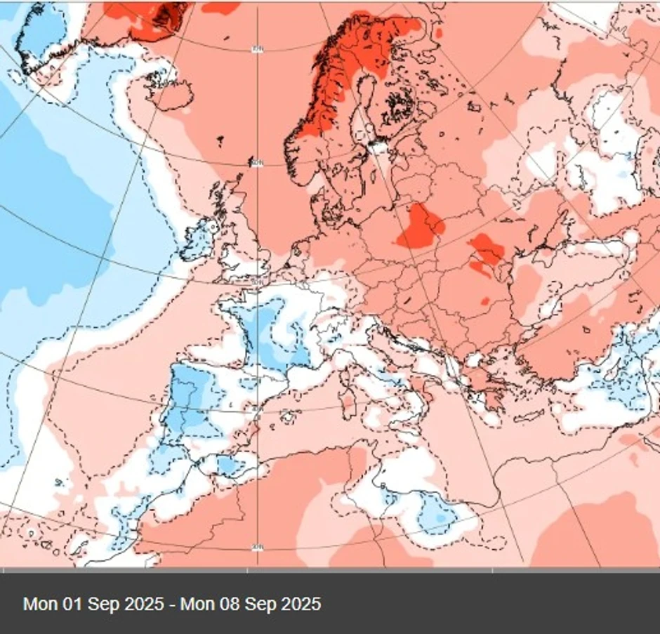 U prvoj nedelji septembra nakon smene toplijeg i svežijeg vremena očekuje se početak stabilizacije u atmosferi