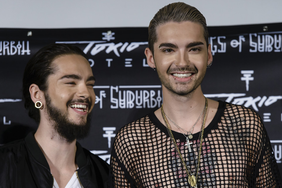 Bracia Kaulitzowie z Tokio Hotel w 2014 roku