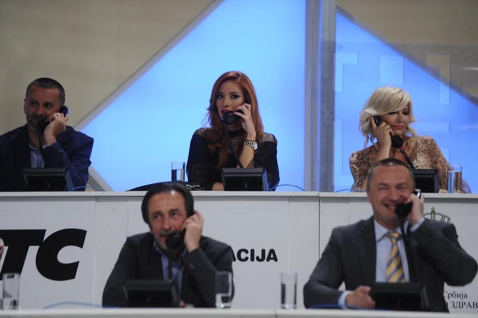 Humanost na delu: Veselin Simonović u humanitarnom teletonu RTS-a i Blic fondacije