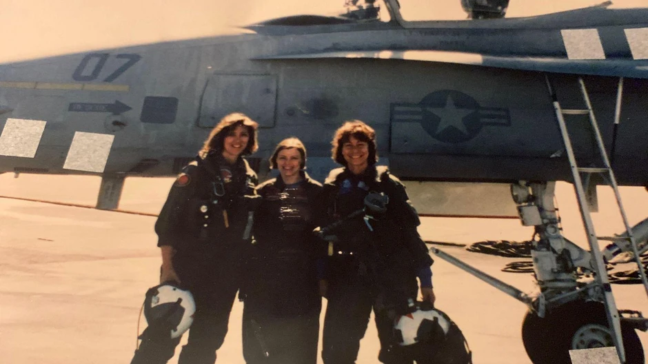 Šulc je bila jedna od malog broja pilotkinja koje su letele za američku mornaricu | Foto: Tammie Jo Shults