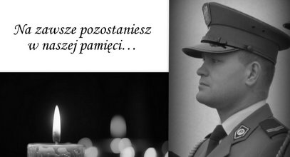 Zmarł sierż. sztab. Rafał Jabłoński. Policjant miał 32 lata