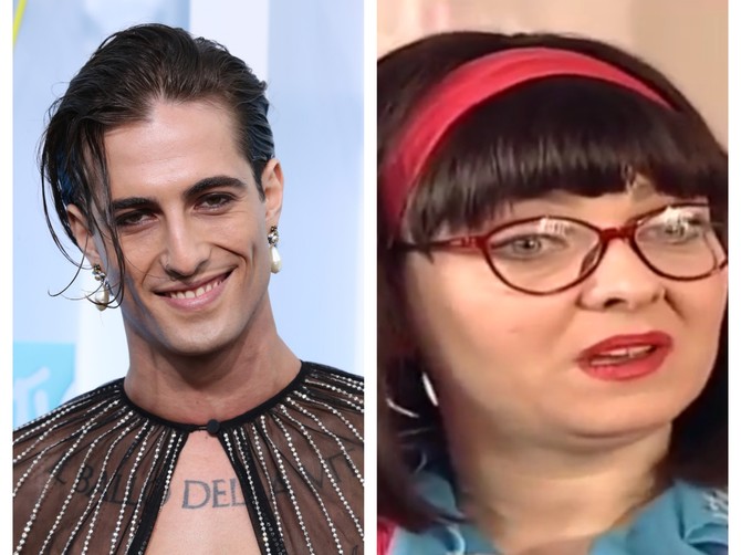 Damijano David kao Bisenija Gavrilović