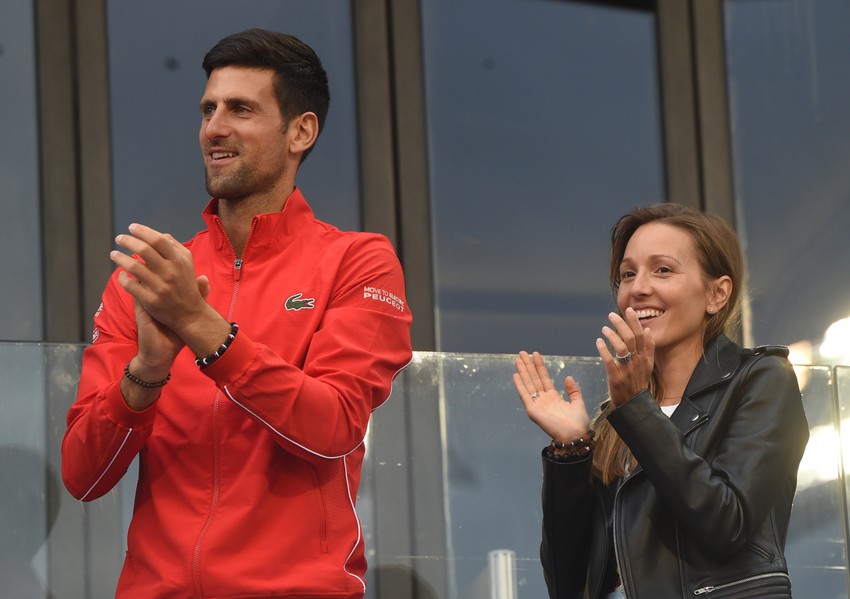 Novak i Jelena Đoković
