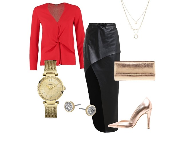 STYLIZACJE z ubraniami ze skóry