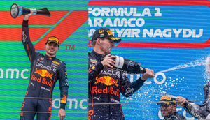 Max Verstappen won the Hungarian GP on Sunday