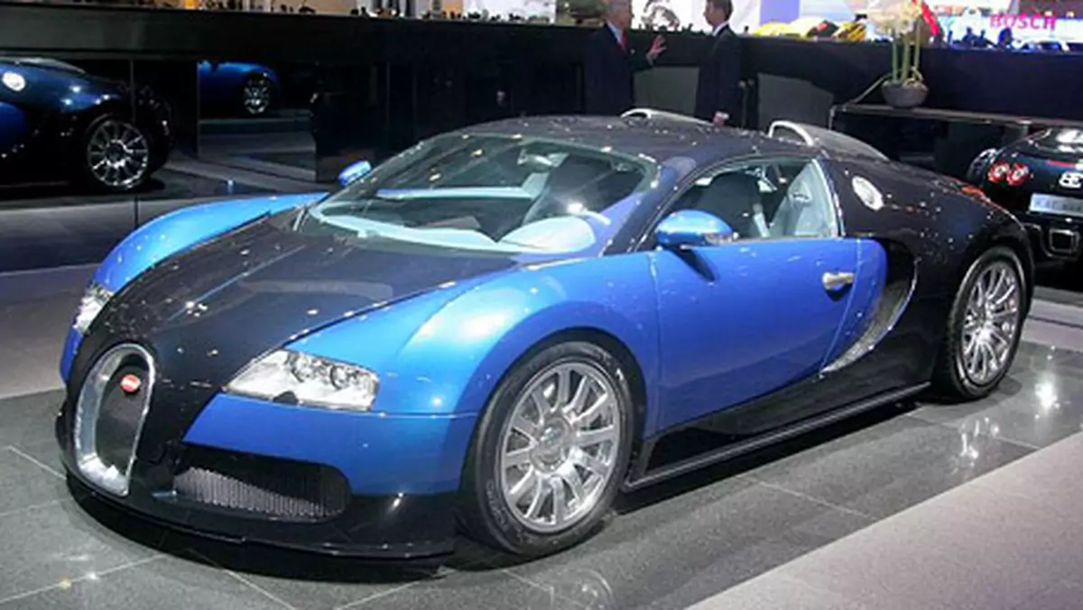 Bugatti Veyron podrożeje z powodu airbagów