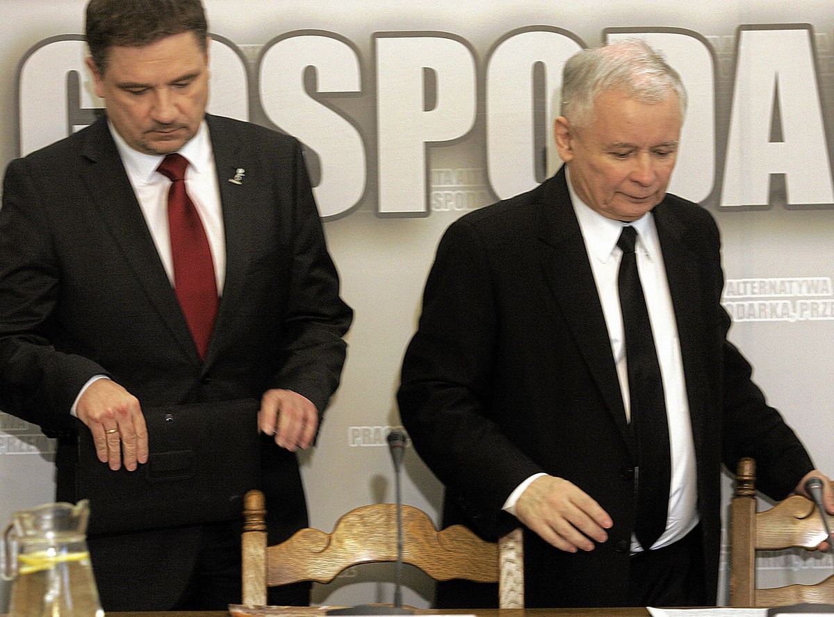 Piotr Duda i Jarosław Kaczyński