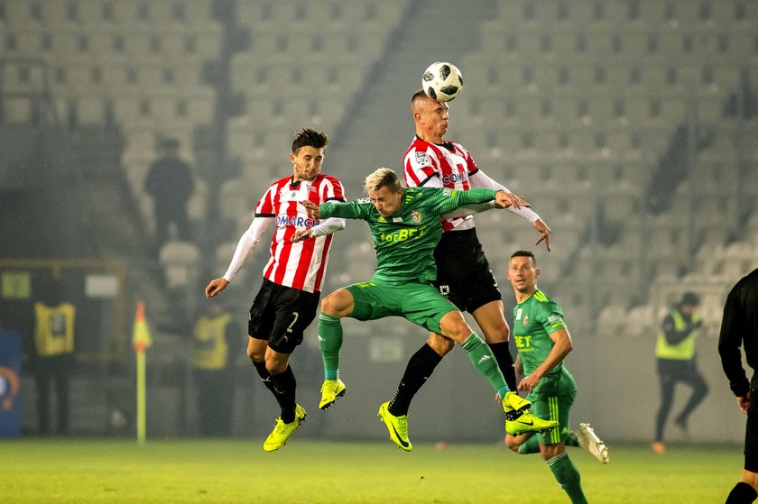 Pilka nozna. Ekstraklasa. Cracovia Krakow - Slask Wroclaw. 24.11.2018