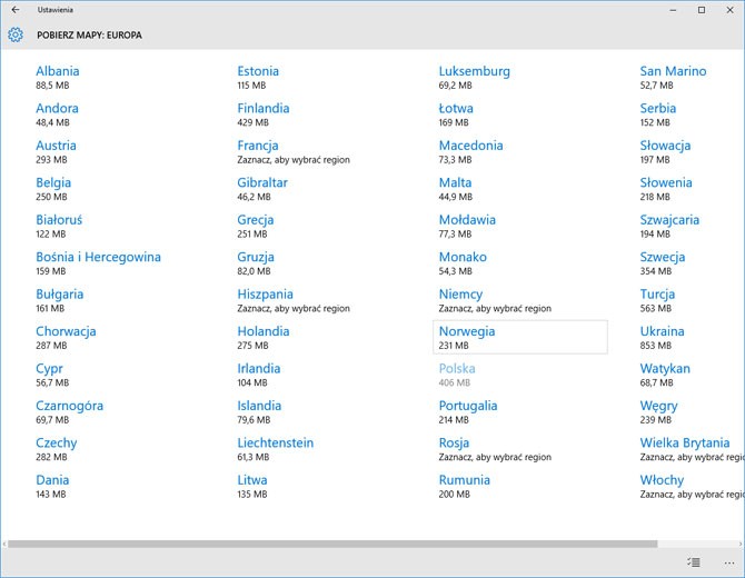 Windows 10 Mapy w trybie offline jak korzystać z Map Windows 10 bez
