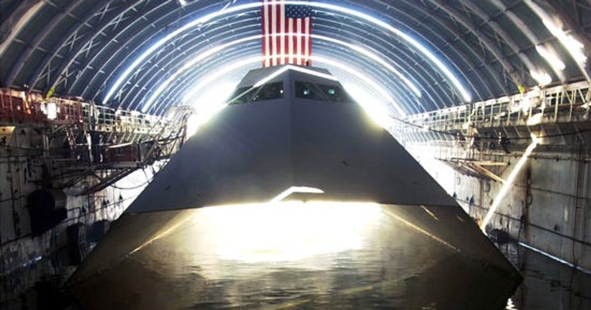 See Lockheed's cutting-edge $50 million stealth ship the US Navy couldn ...