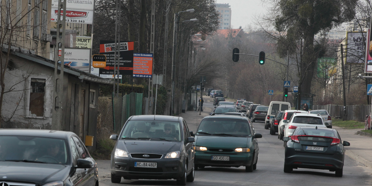 5 kwietnia rusza remont ul. Sobieskiego w Gdańsku