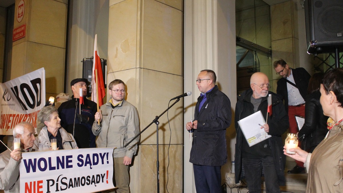 Protesty w obronie niezależnych sądów także w Świętokrzyskiem