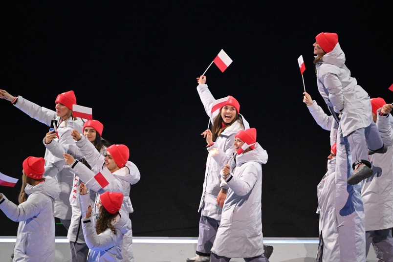 Efektowne wejście biało-czerwonych. Polscy sportowcy skradli show na ceremonii otwarcia igrzysk