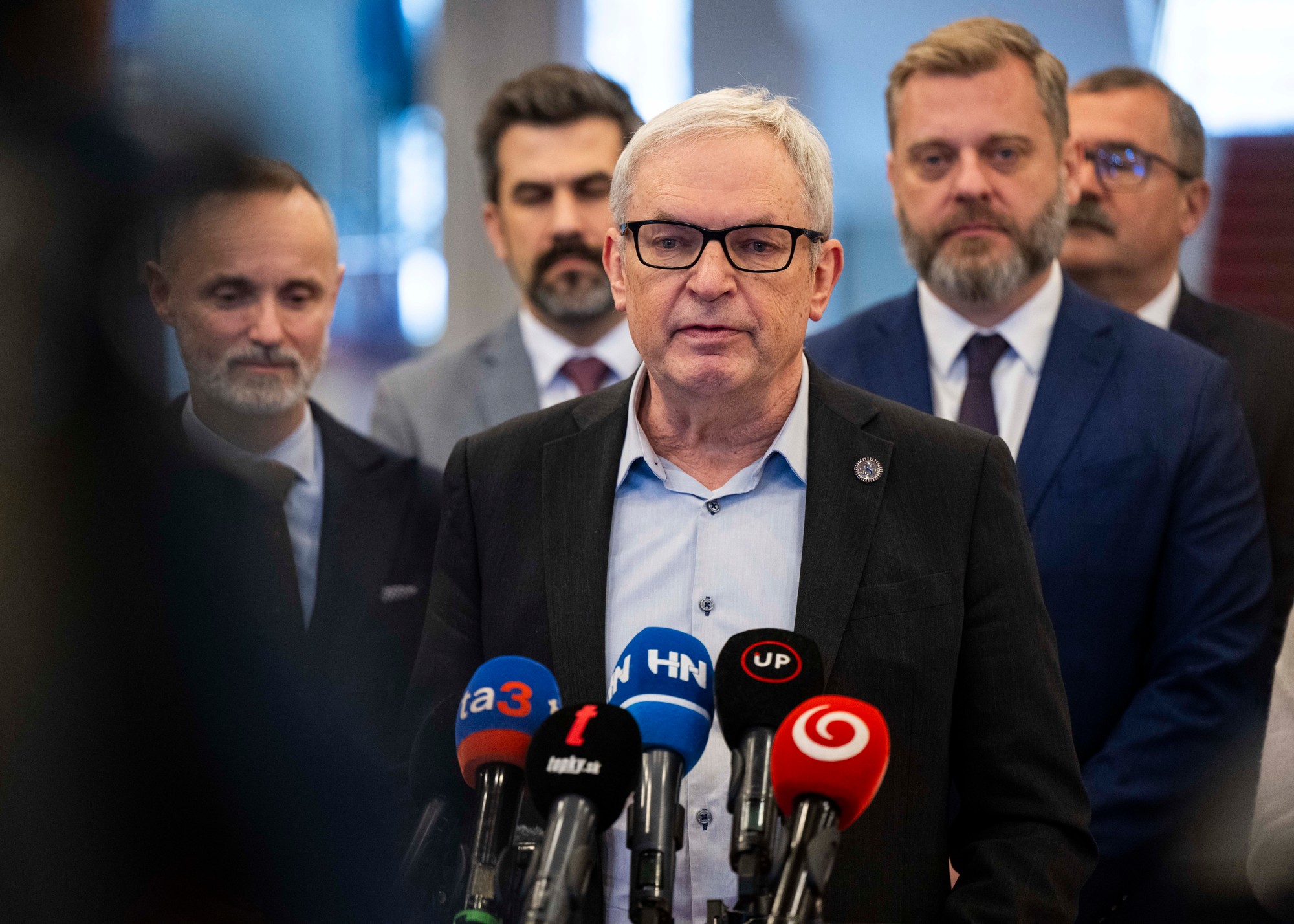 Senátor Parlamentu ČR David Smoljak.