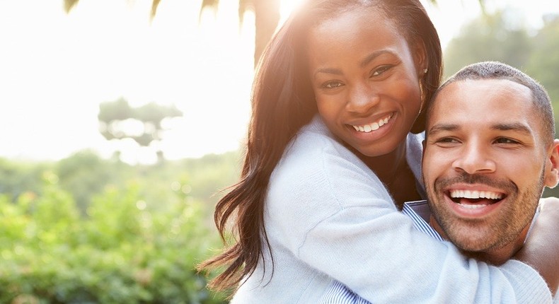 African couple