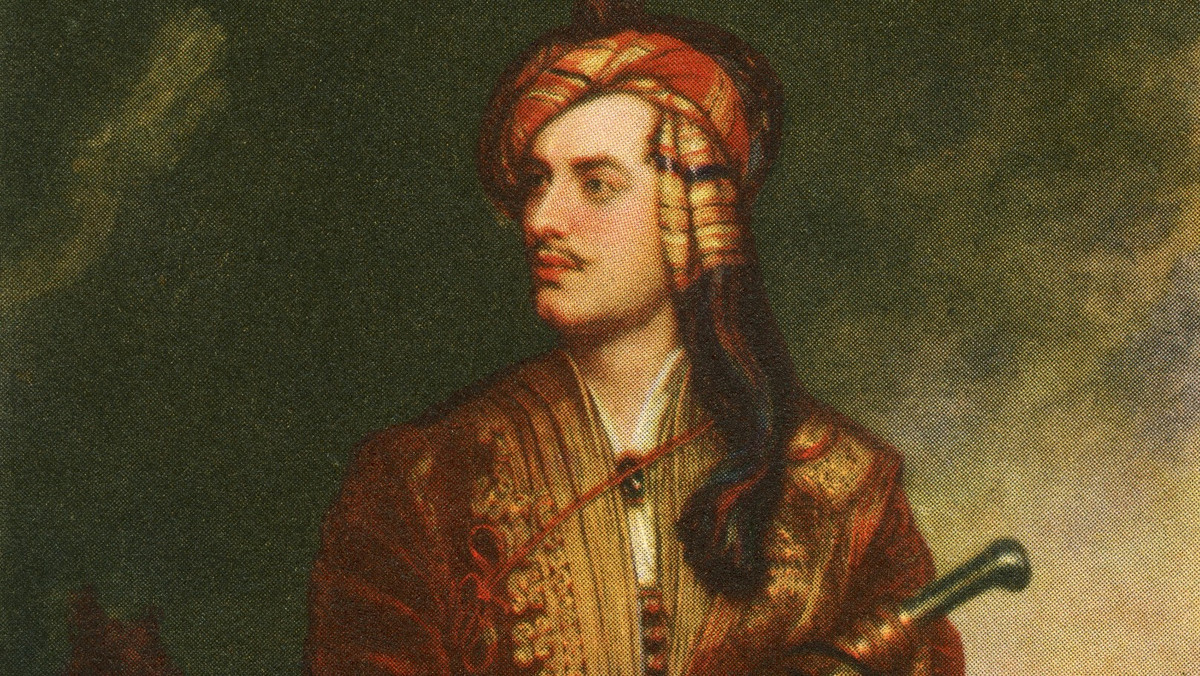 Lord Byron był największym skandalistą swoich czasów. Cały kraj go wyklął
