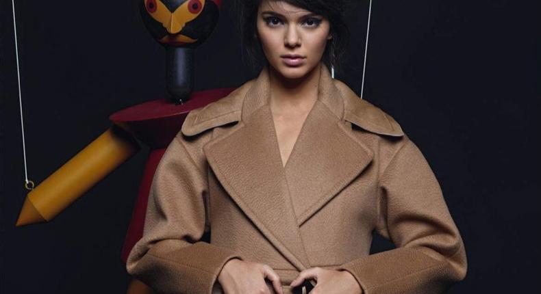 Kendall Jenner for Fendi Fall/Winter 2015 campaign