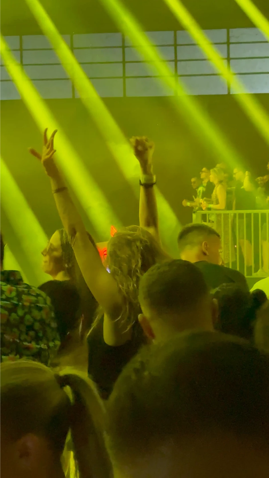 Katarina Radivojević na rejv žurki