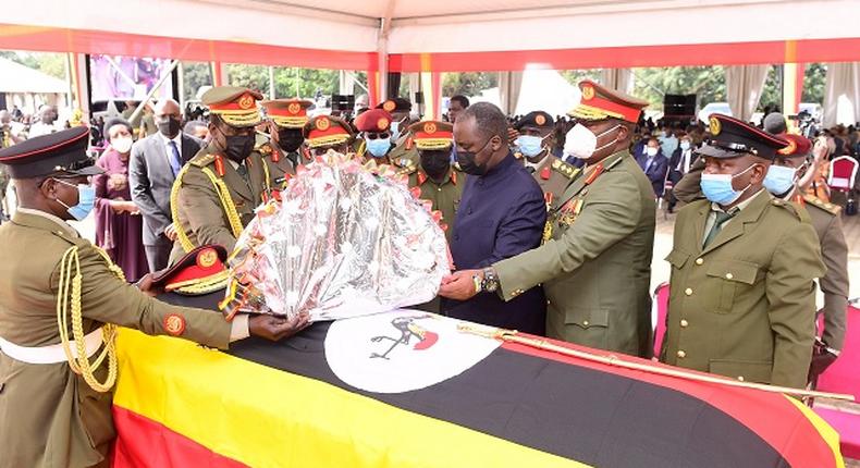 Elly Tumwine laid to rest 