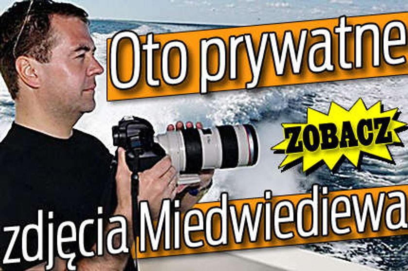 Prywatne zdjęcia Miedwiediewa. ZOBACZ!